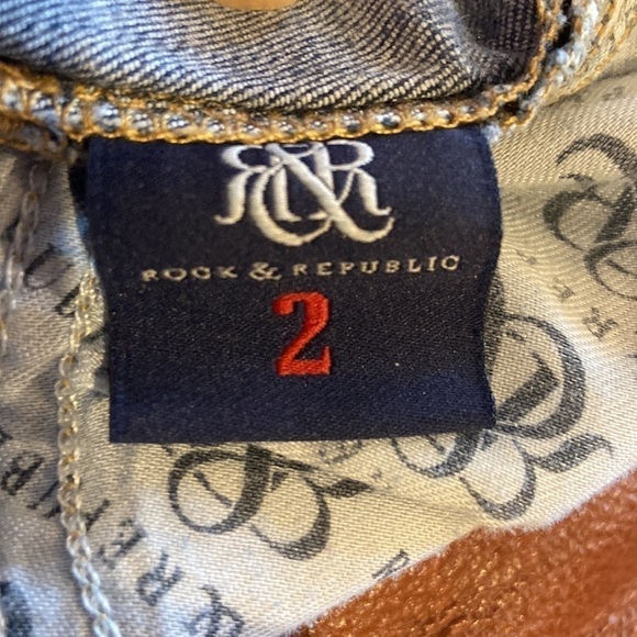 Womens Rock & Republic Berlin Skinny Stretch Jeans in Size 2 [LIKE NEW] - Picture 7 of 9
